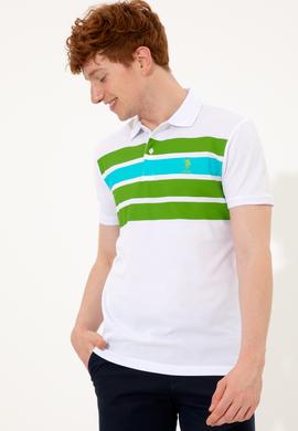 Erkek Elma Yeşili Polo Yaka Tişört - 50249175007