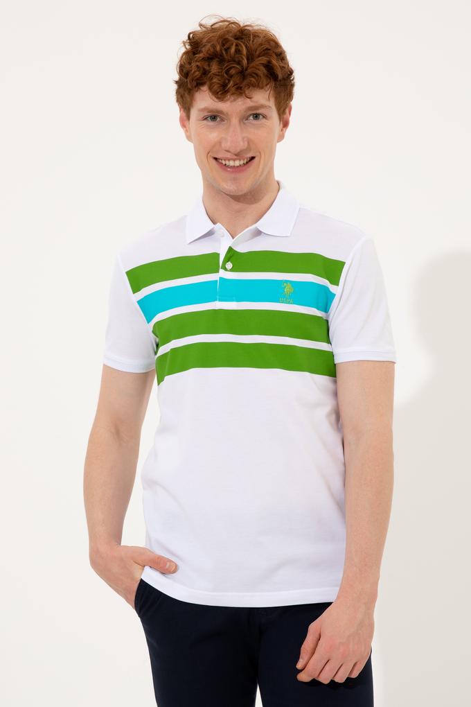 Erkek Elma Yeşili Polo Yaka Tişört