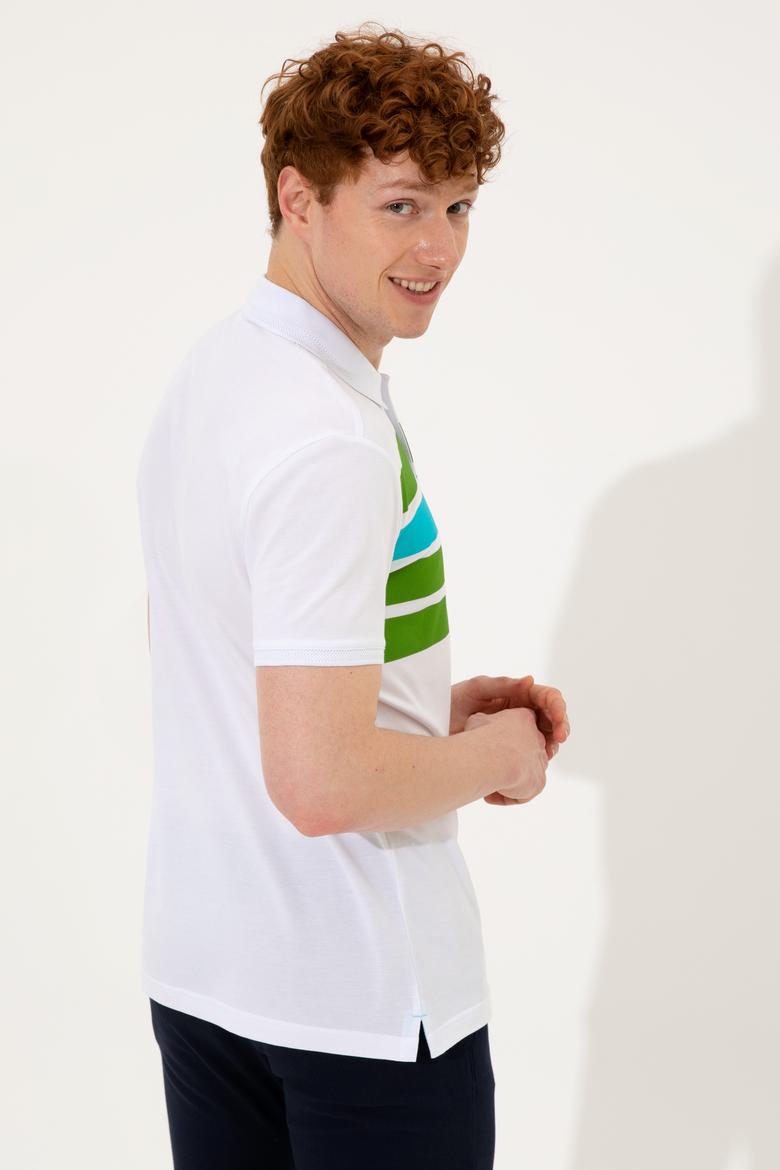 Erkek Elma Yeşili Polo Yaka Tişört - 50249175007