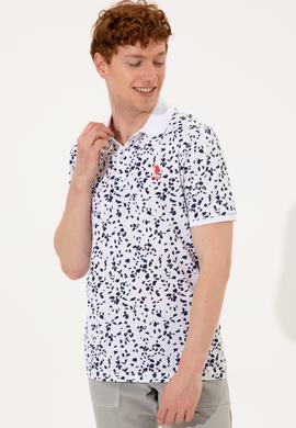 Erkek Beyaz Polo Yaka Tişört - 50251770008