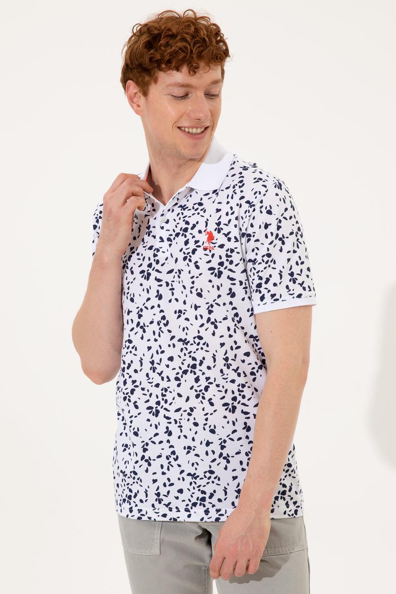 Erkek Beyaz Polo Yaka Tişört - 50251770008