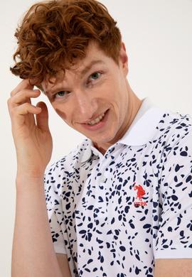 Erkek Beyaz Polo Yaka Tişört - 50251770008