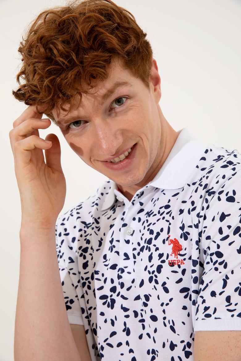 Erkek Beyaz Polo Yaka Tişört - 50251770008