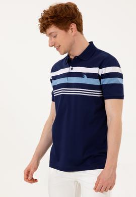Erkek Lacivert Polo Yaka T-Shirt - 50249190020