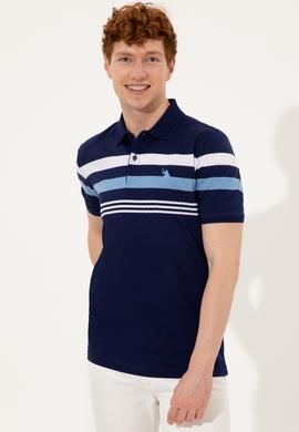 Erkek Lacivert Polo Yaka T-Shirt - 50249190020