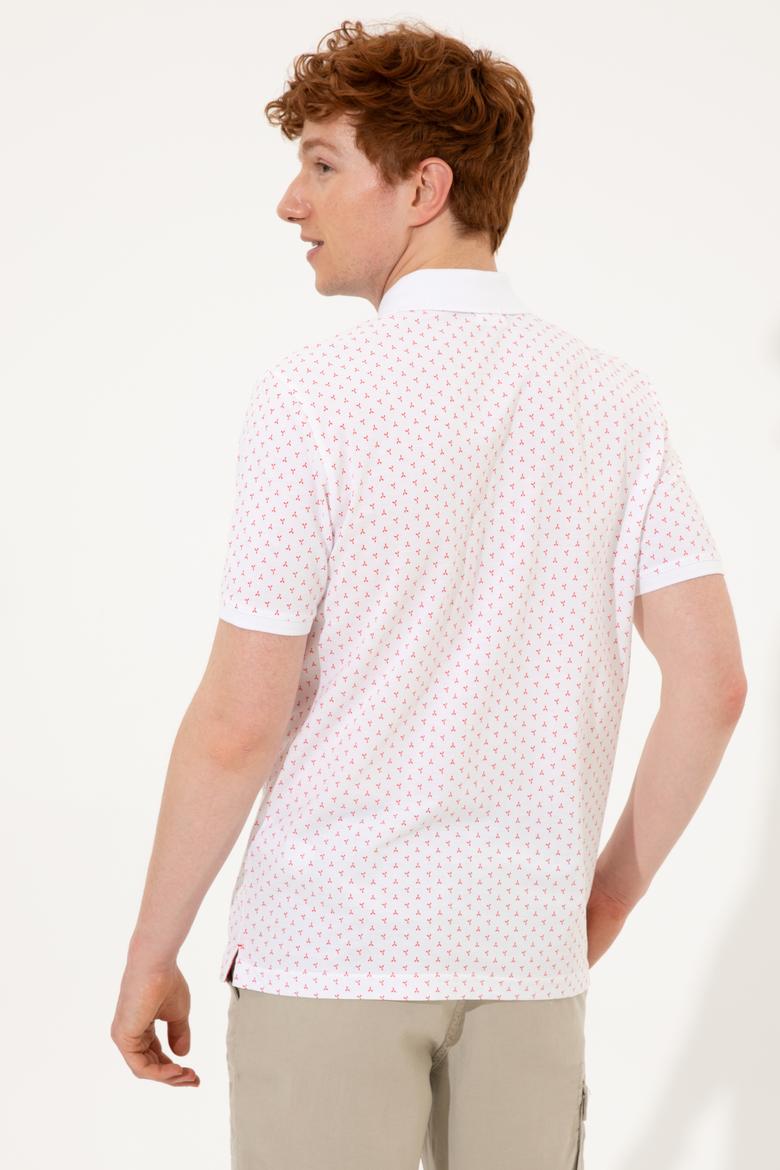 Erkek Kırmızı Polo Yaka Tişört - 50249155028