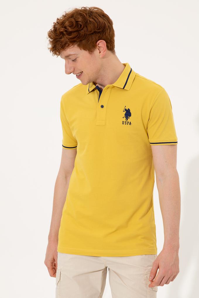 Erkek Safran Basic Tişört