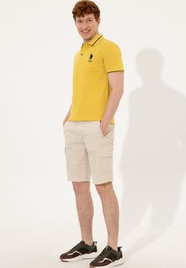 Erkek Safran Basic Tişört - 50247371067