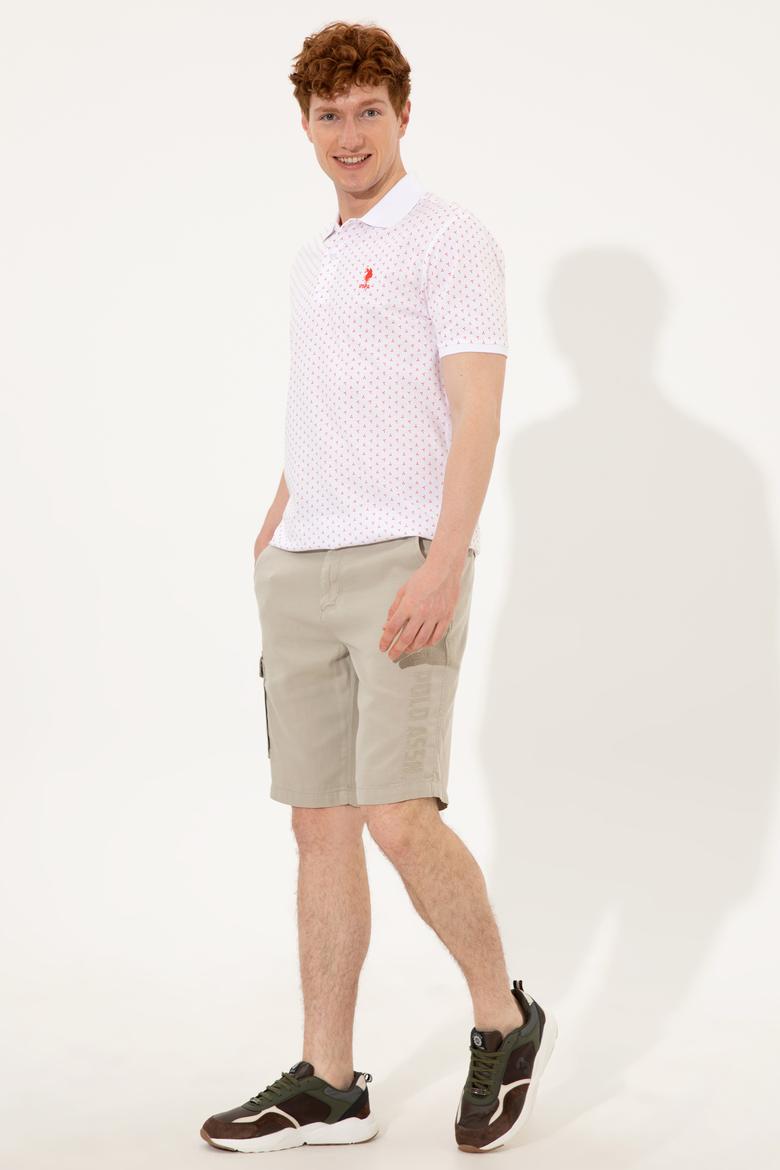 Erkek Haki Dokuma Şort - 50249565005