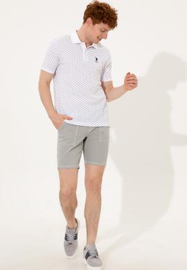 Erkek Beyaz Polo Yaka Tişört - 50249155008