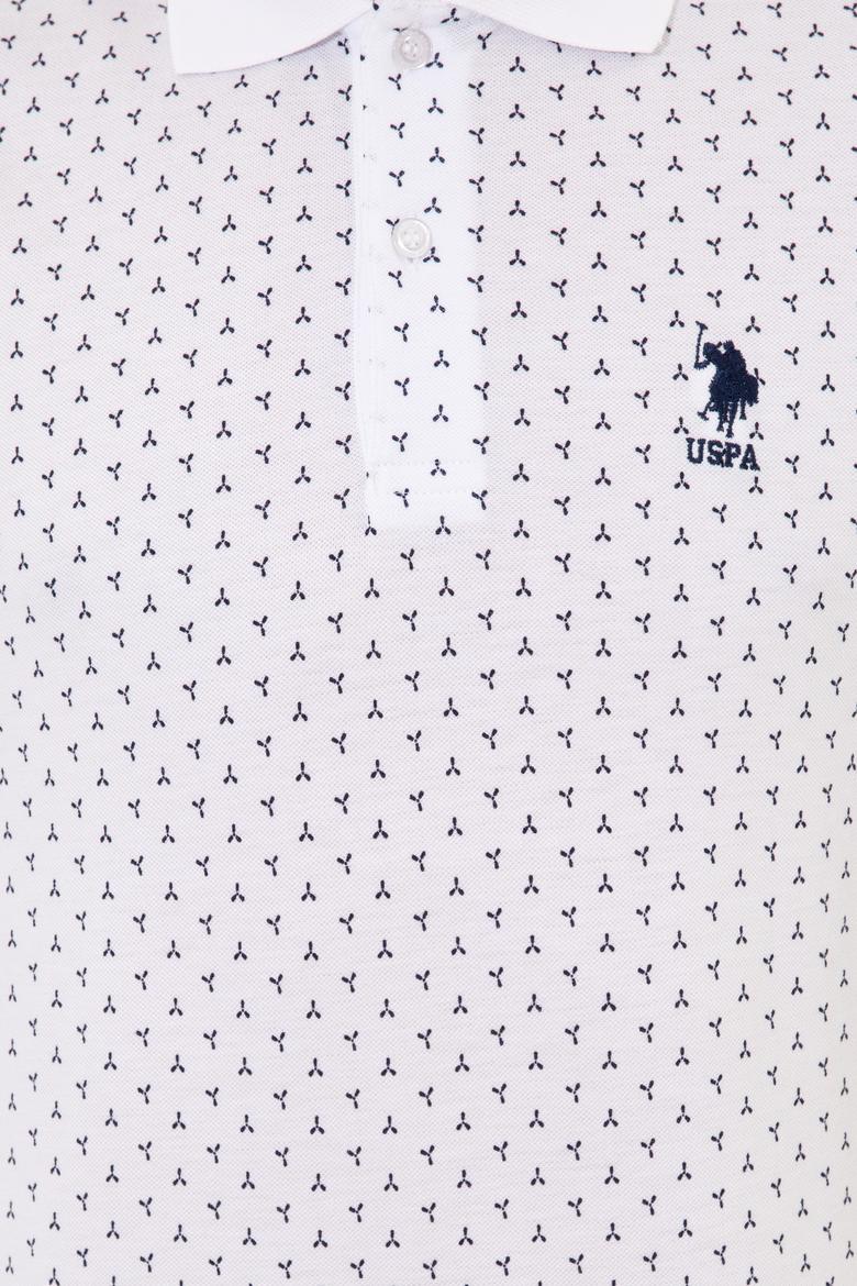 Erkek Beyaz Polo Yaka Tişört - 50249155008