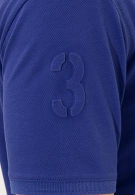 Erkek Mavi Polo Yaka Tişört - 50249136018