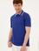 Erkek Mavi Polo Yaka Tişört