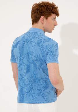 Erkek Koyu Mavi Polo Yaka Tişört - 50249143008