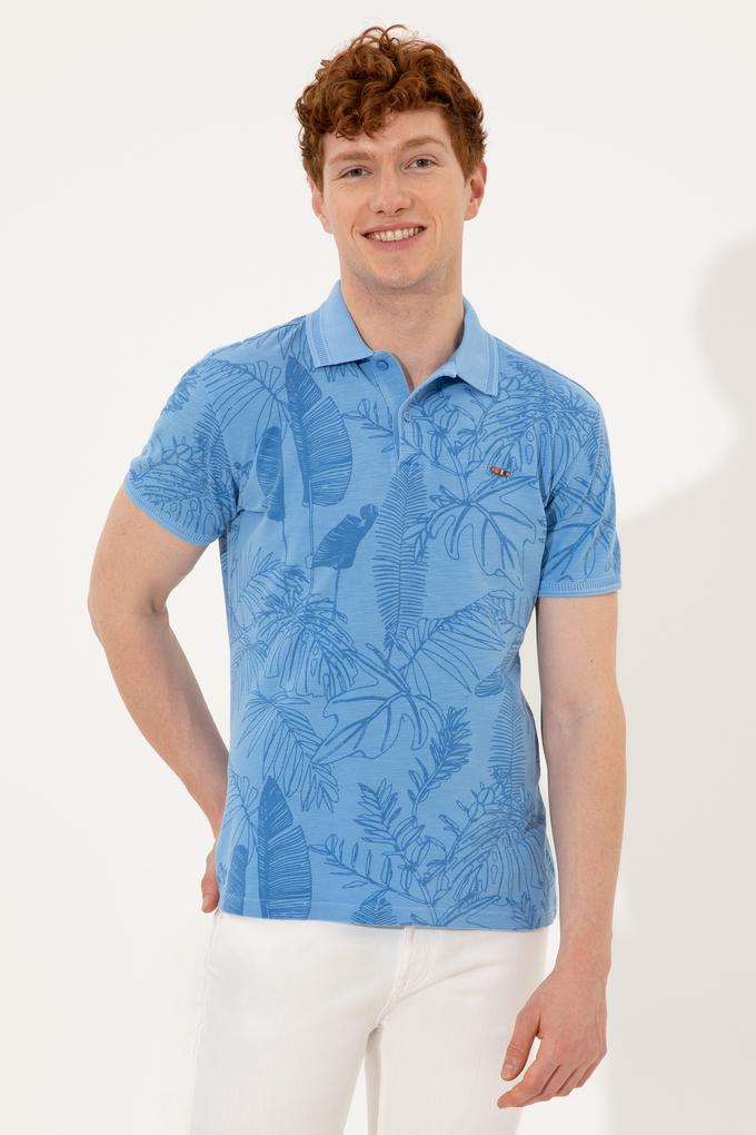 Erkek Koyu Mavi Polo Yaka Tişört