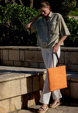 Kadın Turuncu Omuz Çantası - 50259000003