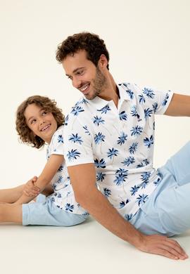 Erkek Koyu Mavi Polo Yaka Tişört - 50248945017