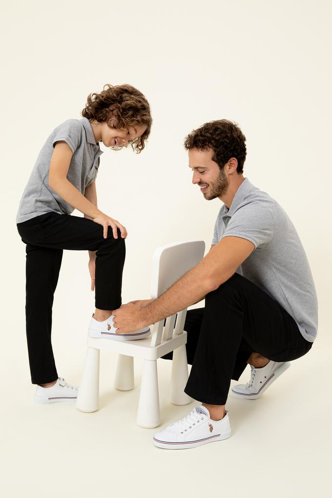 Erkek Beyaz Spor Ayakkabı