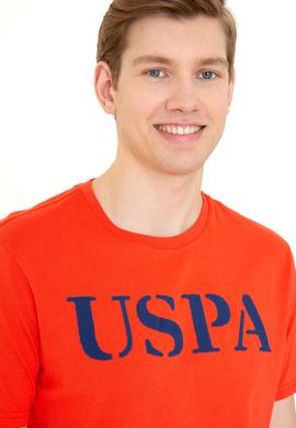 Erkek Kırmızı Basic Bisiklet Yaka Tişört - 50248569129