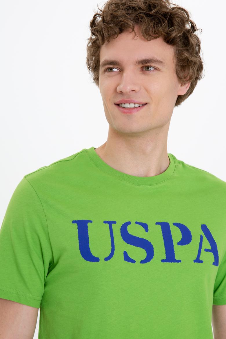 Erkek Yeşil Basic Tişört - 50248569016