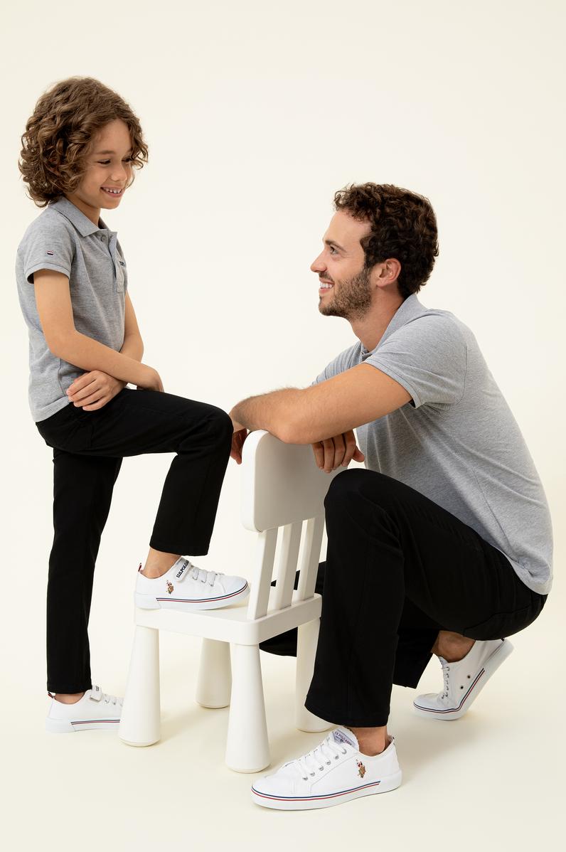 Erkek Çocuk Beyaz Ayakkabı