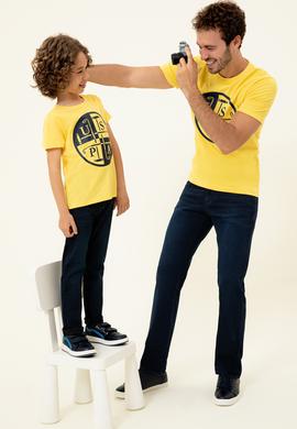 Erkek Koyu Mavi Jean Pantolon - 50254329045