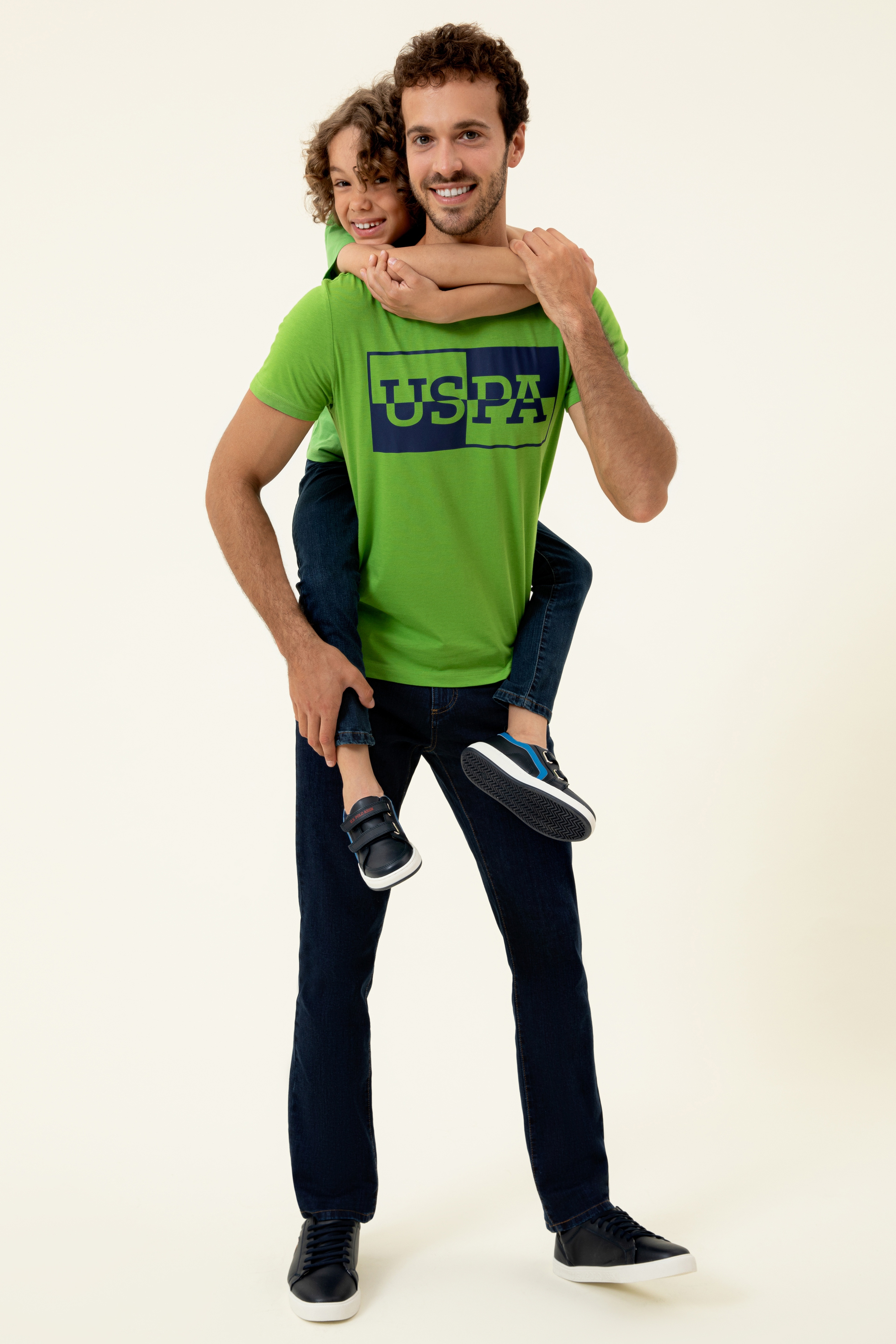 Erkek Lacivert Denim Pantolon - Image 1