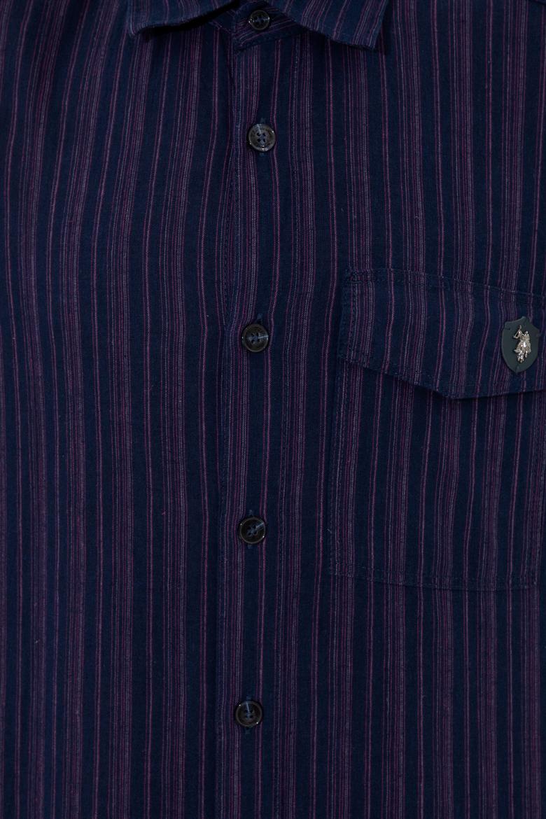 Erkek Mavi Jean Gömlek - 50246615005