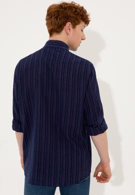 Erkek Mavi Jean Gömlek - 50246615005