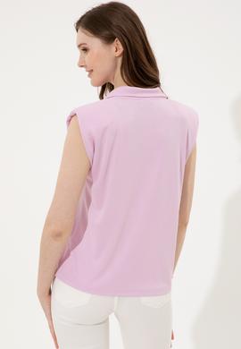 Kadın Manolya Kolsuz Tişört - 50248579020