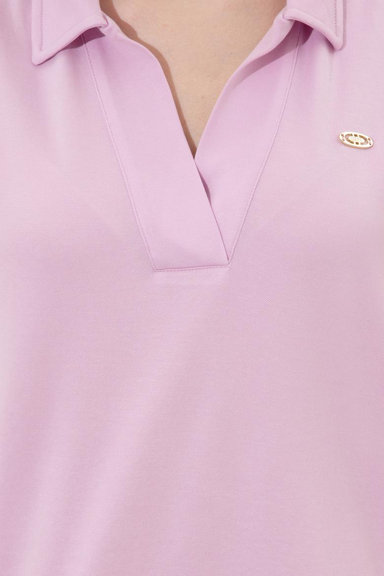 Kadın Manolya Kolsuz Tişört - 50248579020