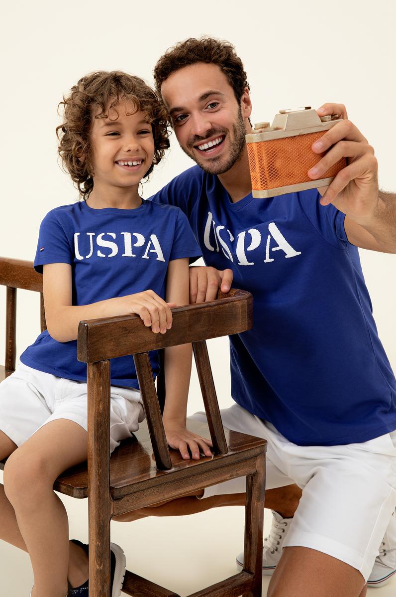 Çocuk Mavi Bisiklet Yaka Tişört