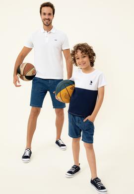 Erkek Beyaz Basic Tişört - 50251701001