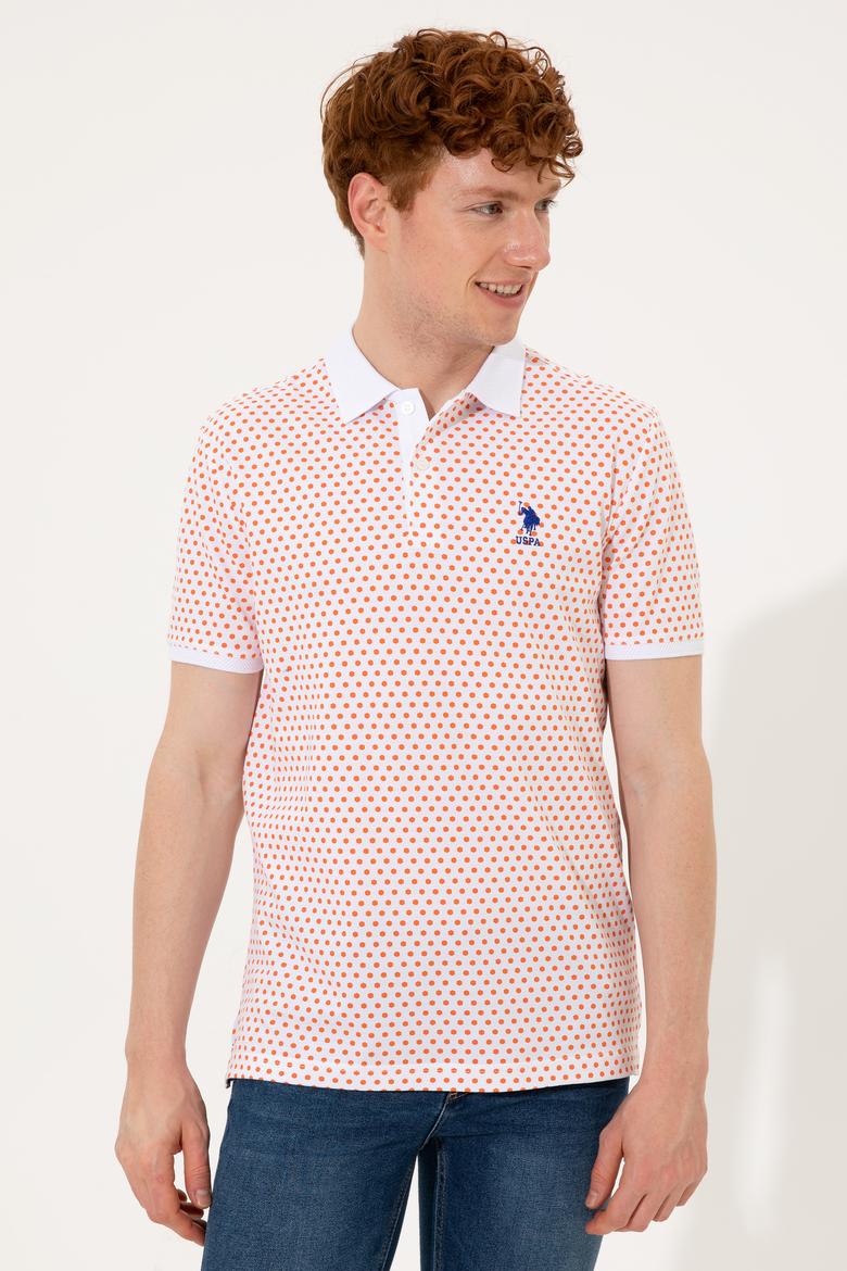 Erkek Turuncu Polo Yaka Tişört - 50248613023