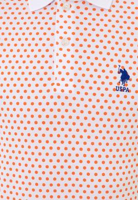 Erkek Turuncu Polo Yaka Tişört - 50248613023