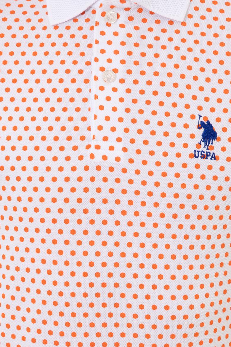 Erkek Turuncu Polo Yaka Tişört - 50248613023