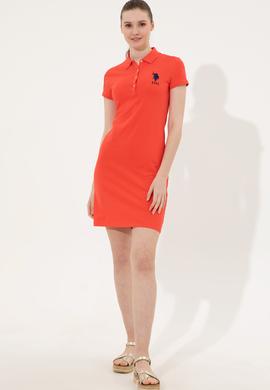 Kadın Kırmızı Örme Elbise - 50248992116