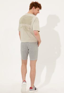 Erkek Çok Renkli Jean Şort - 50247747001