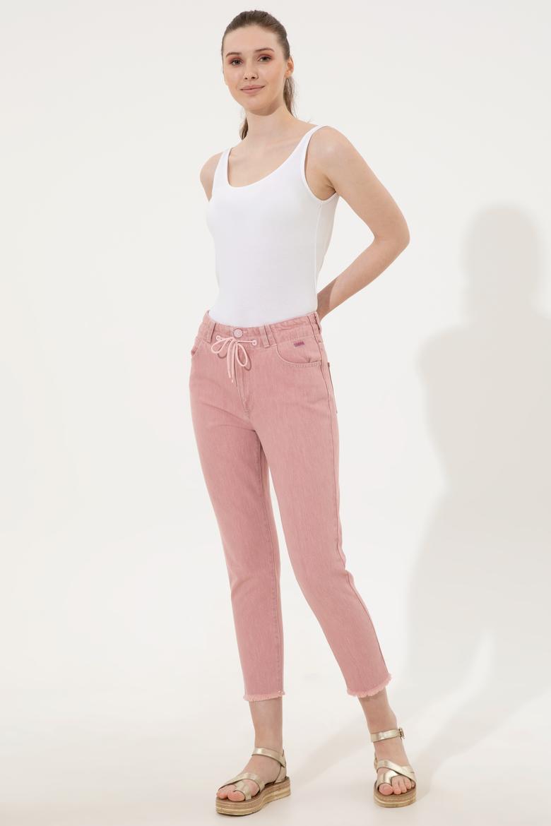 Kadın Pembe Jean Pantolon - 50247544007