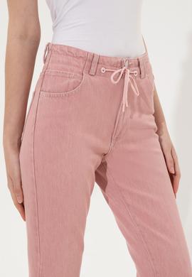 Kadın Pembe Jean Pantolon - 50247544007