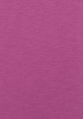 Kadın Menekşe Bisiklet Yaka Tişört - 50246220120