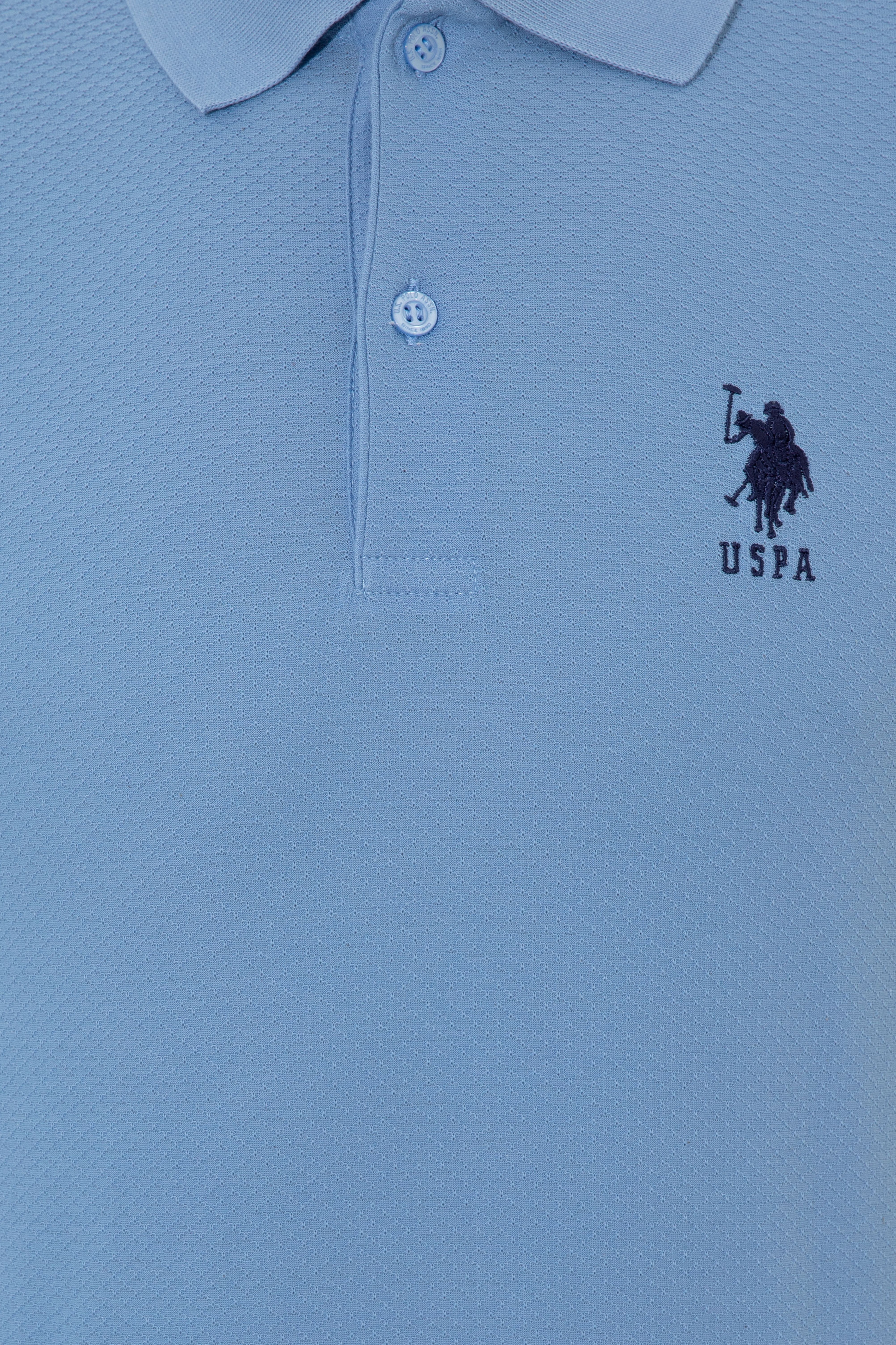 Erkek Koyu Mavi Polo Yaka T-Shirt - Image 6