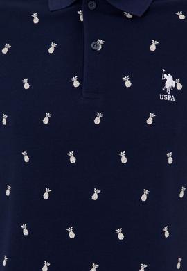 Erkek Lacivert Polo Yaka Tişört - 50249186033