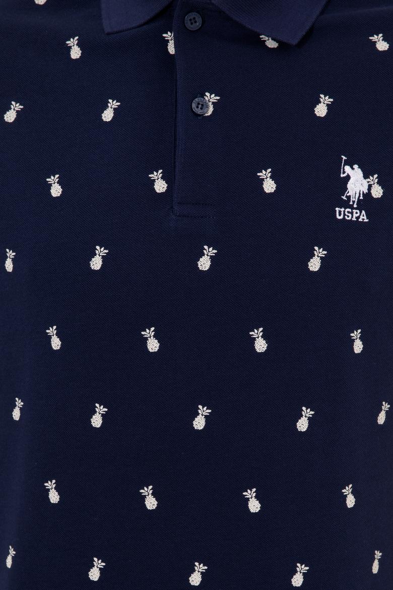 Erkek Lacivert Polo Yaka Tişört - 50249186033