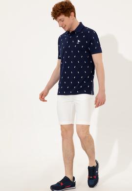 Erkek Lacivert Polo Yaka Tişört - 50249186033