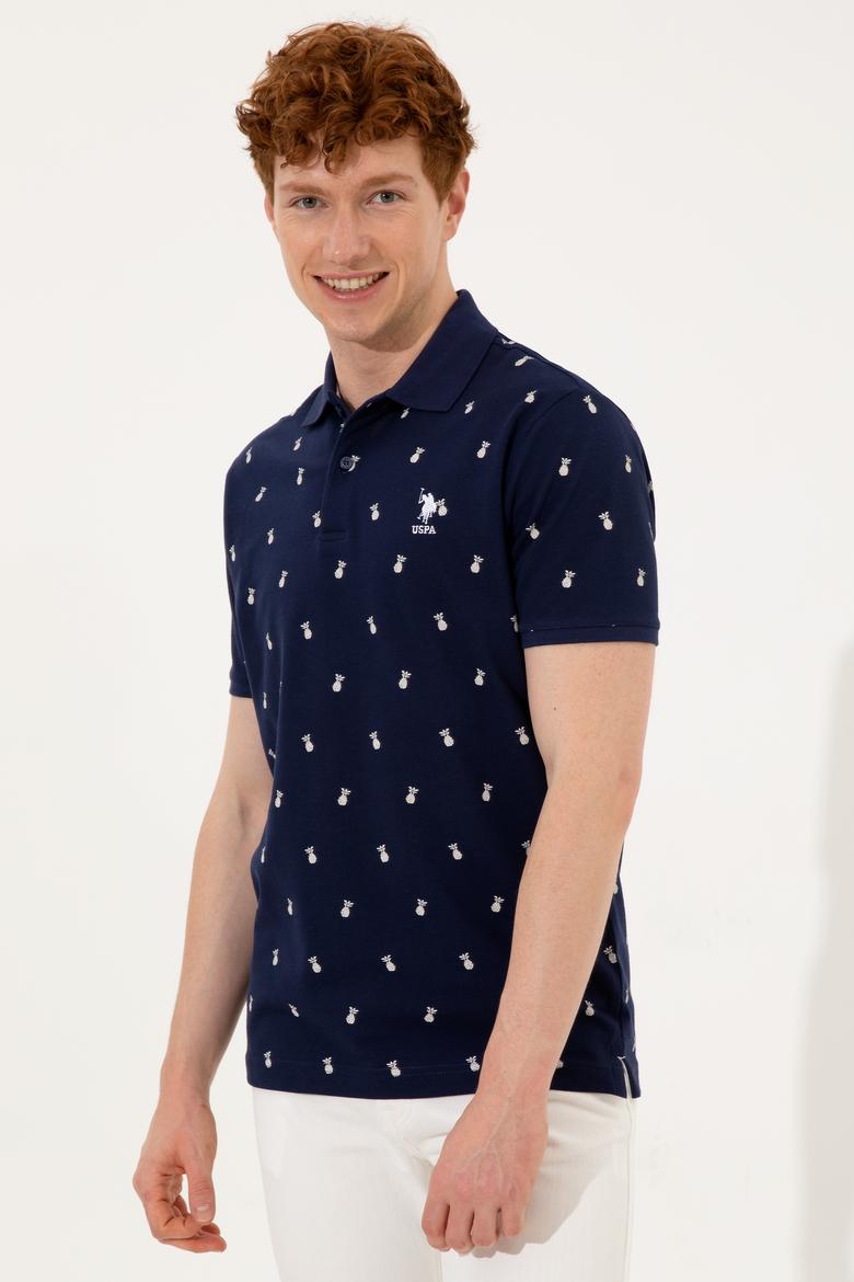 Erkek Lacivert Polo Yaka Tişört - 50249186033