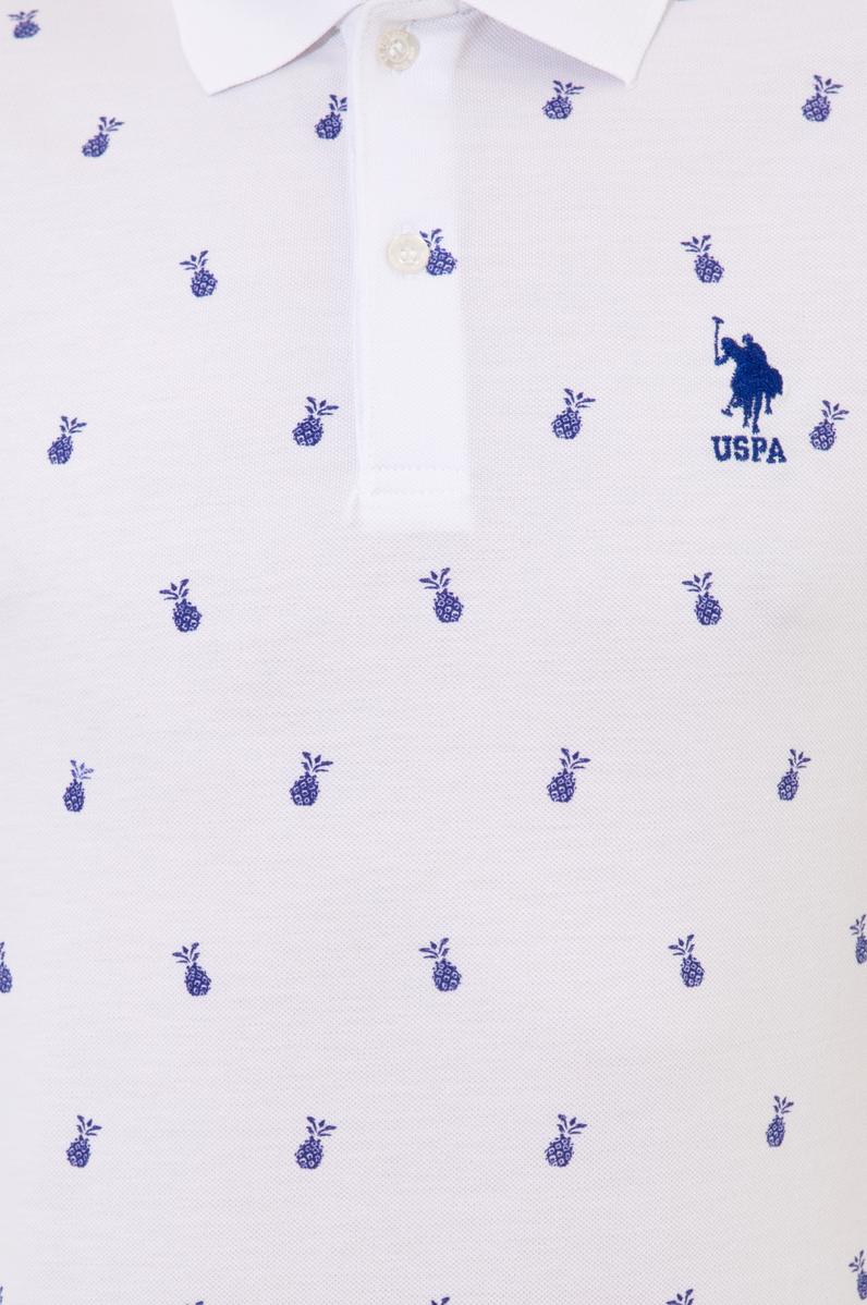 Erkek Beyaz Polo Yaka Tişört