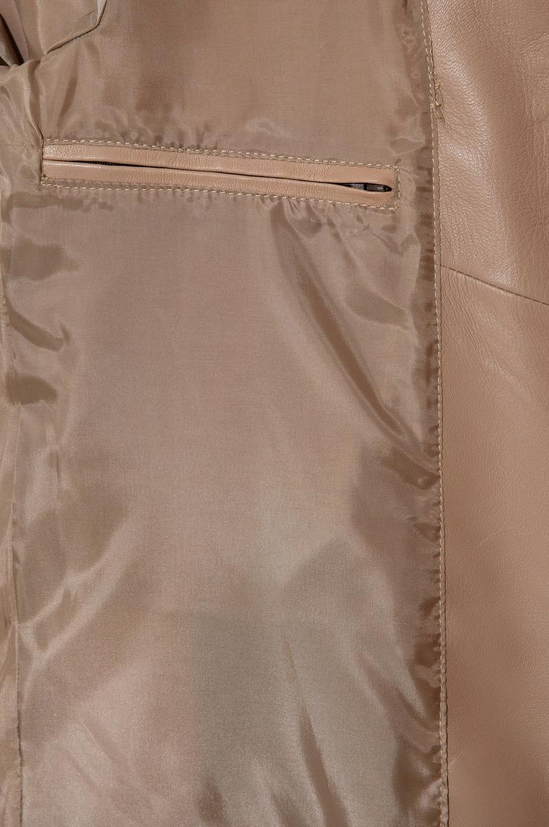 Erkek Vizon Deri Ceket