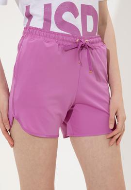 Kadın Menekşe Örme Şort - 50248559004