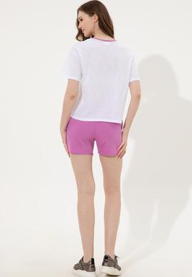 Kadın Menekşe Örme Şort - 50248559004